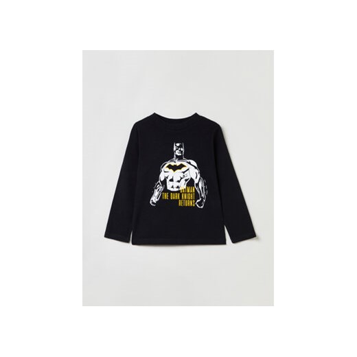 OVS Longsleeve BATMAN 1624860 Czarny Regular Fit Ovs 3_4Y wyprzedaż MODIVO