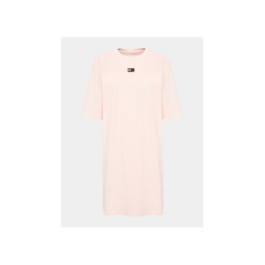 Tommy Jeans Sukienka codzienna DW0DW15768 Różowy Regular Fit ze sklepu MODIVO w kategorii Sukienki - zdjęcie 168608177