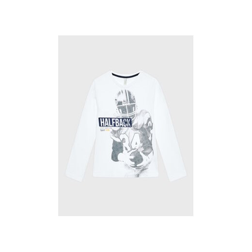 Birba Trybeyond Bluzka 999 54487 00 Biały Regular Fit Birba Trybeyond 12Y MODIVO