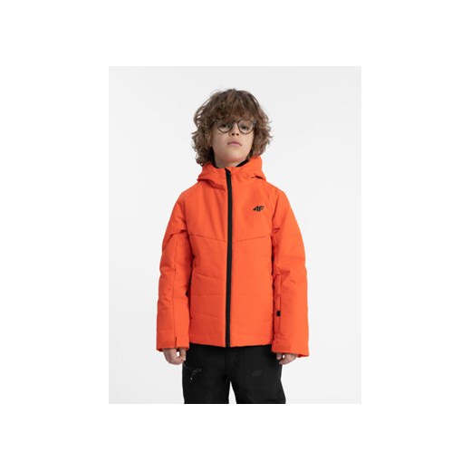 4F Kurtka narciarska 4FJAW23TTJAM298 Pomarańczowy Regular Fit ze sklepu MODIVO w kategorii Kurtki chłopięce - zdjęcie 168608706