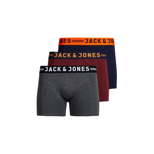 Jack&Jones Komplet 3 par bokserek Lichfield 12113943 Kolorowy ze sklepu MODIVO w kategorii Majtki męskie - zdjęcie 168608857