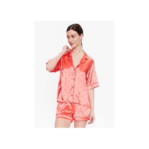DKNY Piżama YI2822632 Pomarańczowy Regular Fit ze sklepu MODIVO w kategorii Piżamy damskie - zdjęcie 168609869