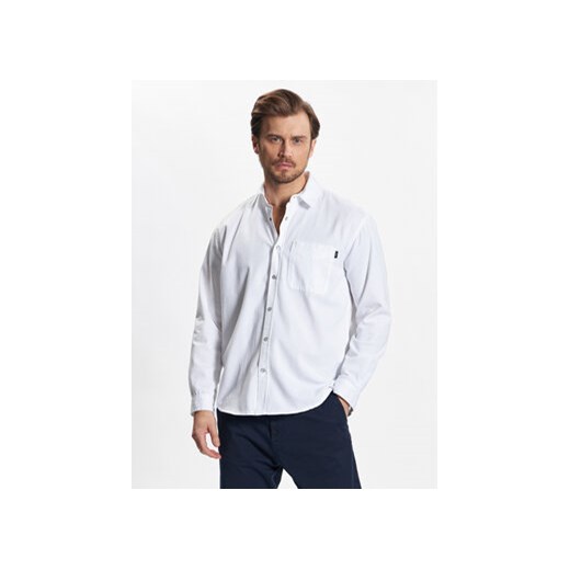 LTB Koszula Jason 61018 14274 Biały Regular Fit ze sklepu MODIVO w kategorii Koszule męskie - zdjęcie 168610359