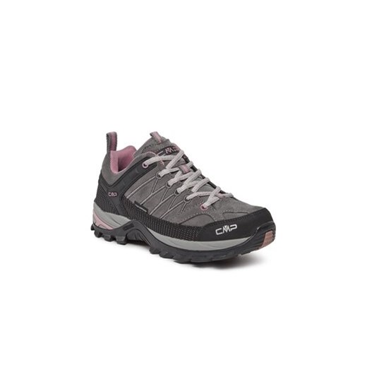 CMP Trekkingi Rigel Low Wmn Trekking Shoes Wp 3Q13246 Szary 37 promocyjna cena MODIVO