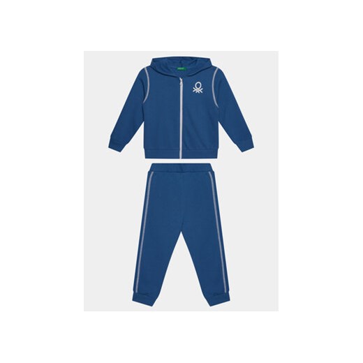 United Colors Of Benetton Dres 3J68GK00G Niebieski Regular Fit ze sklepu MODIVO w kategorii Dresy chłopięce - zdjęcie 168611295