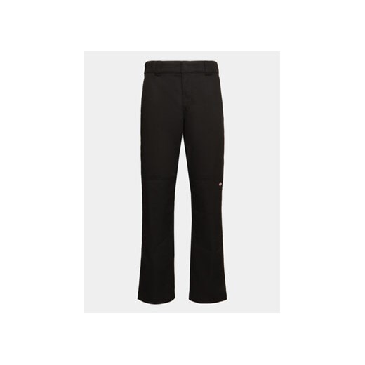 Dickies Spodnie materiałowe Double DK0A4XZE Czarny Slim Fit ze sklepu MODIVO w kategorii Spodnie męskie - zdjęcie 168611307