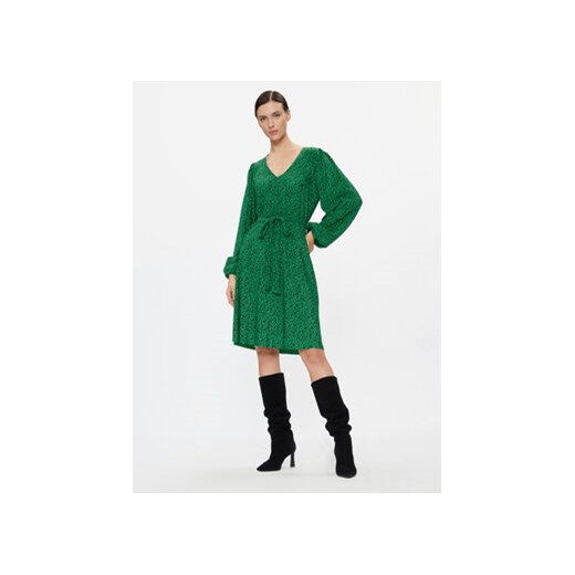 Vila Sukienka codzienna 14092028 Zielony Relaxed Fit ze sklepu MODIVO w kategorii Sukienki - zdjęcie 168611828