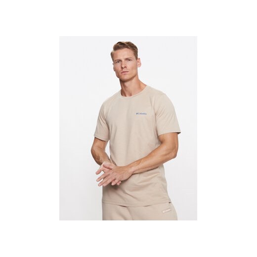 Columbia T-Shirt Rapid Ridge™ Back Graphic Tee II Brązowy Regular Fit ze sklepu MODIVO w kategorii T-shirty męskie - zdjęcie 168612259