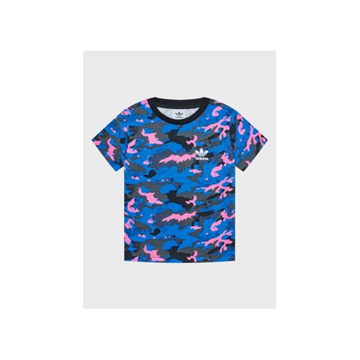 adidas T-Shirt Allover HK0275 Kolorowy Regular Fit ze sklepu MODIVO w kategorii T-shirty chłopięce - zdjęcie 168612488