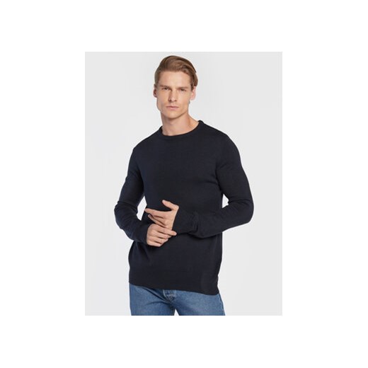 Brave Soul Sweter MK-279PARSEC5 Granatowy Regular Fit M MODIVO okazja