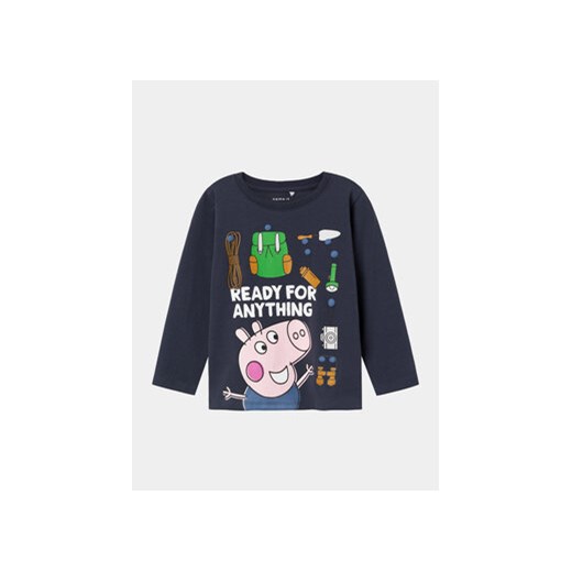 NAME IT Bluzka PEPPA PIG Noise 13231079 Granatowy Regular Fit ze sklepu MODIVO w kategorii T-shirty chłopięce - zdjęcie 168612906