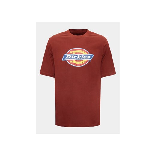 Dickies T-Shirt Icon Logo DK0A4XC9 Bordowy Regular Fit ze sklepu MODIVO w kategorii T-shirty męskie - zdjęcie 168614005
