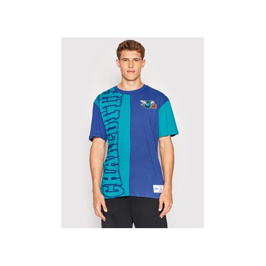 Mitchell & Ness T-Shirt TCRW1226 Fioletowy Relaxed Fit ze sklepu MODIVO w kategorii T-shirty męskie - zdjęcie 168614385