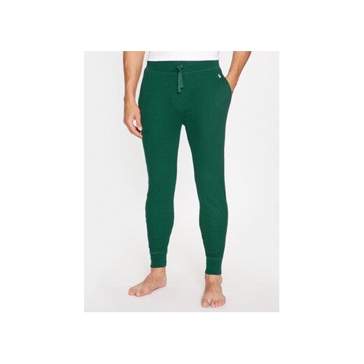 Polo Ralph Lauren Spodnie piżamowe 714899616005 Zielony Regular Fit ze sklepu MODIVO w kategorii Piżamy męskie - zdjęcie 168614916