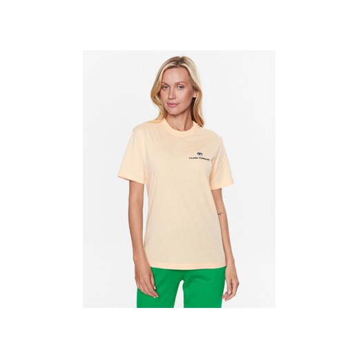 Chiara Ferragni T-Shirt 74CBHT04 Pomarańczowy Regular Fit Chiara Ferragni XS wyprzedaż MODIVO