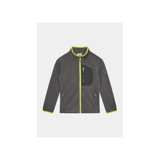 Columbia Polar Fast Trek™ III Fleece Full Zip Szary Regular Fit ze sklepu MODIVO w kategorii Bluzy chłopięce - zdjęcie 168615265