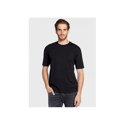 Sisley T-Shirt 3I1XS101J Czarny Regular Fit ze sklepu MODIVO w kategorii T-shirty męskie - zdjęcie 168615716