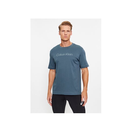 Calvin Klein Performance T-Shirt 00GMF3K133 Szary Regular Fit ze sklepu MODIVO w kategorii T-shirty męskie - zdjęcie 168615747