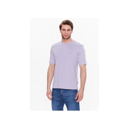 Sisley T-Shirt 3096S101J Fioletowy Regular Fit ze sklepu MODIVO w kategorii T-shirty męskie - zdjęcie 168616235