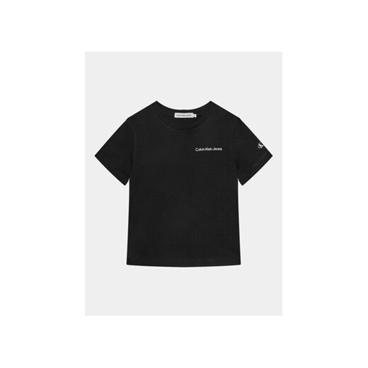Calvin Klein Jeans T-Shirt IU0IU00544 Czarny Regular Fit ze sklepu MODIVO w kategorii T-shirty chłopięce - zdjęcie 168616986