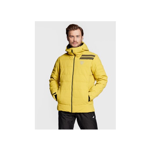 Rossignol Kurtka narciarska Rapide RLKMJ14 Żółty Regular Fit ze sklepu MODIVO w kategorii Kurtki męskie - zdjęcie 168617397