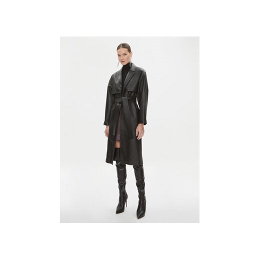 Calvin Klein Trencz K20K206719 Czarny Regular Fit ze sklepu MODIVO w kategorii Płaszcze damskie - zdjęcie 168617419