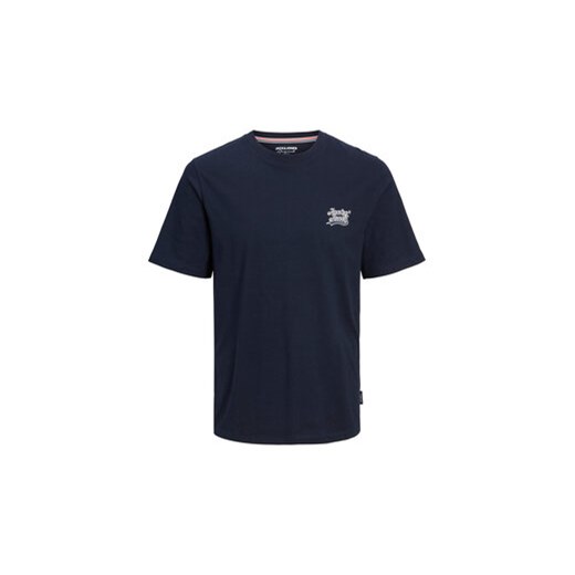 Jack&Jones T-Shirt Trevor 12227773 Granatowy Standard Fit ze sklepu MODIVO w kategorii T-shirty męskie - zdjęcie 168619507