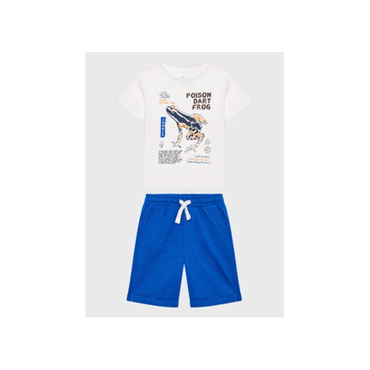 Zippy Komplet t-shirt i spodenki ZKBAP0602 23009 Niebieski Regular Fit ze sklepu MODIVO w kategorii Komplety chłopięce - zdjęcie 168620359