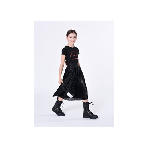 Karl Lagerfeld Kids Spódnica Z13093 D Czarny Regular Fit ze sklepu MODIVO w kategorii Spódnice dziewczęce - zdjęcie 168620478