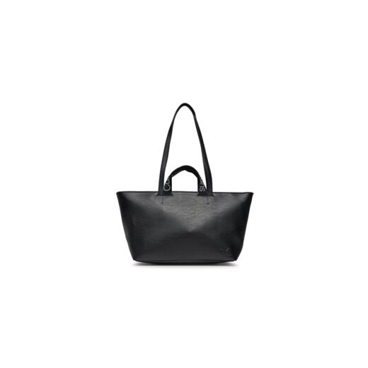 Calvin Klein Jeans Torebka Ultralight Longday Bag47 Pu K60K611463 Czarny ze sklepu MODIVO w kategorii Torby Shopper bag - zdjęcie 168620547