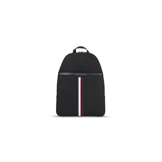Tommy Hilfiger Plecak Th Coated Canvas Backpack AM0AM11533 Czarny ze sklepu MODIVO w kategorii Plecaki - zdjęcie 168620548