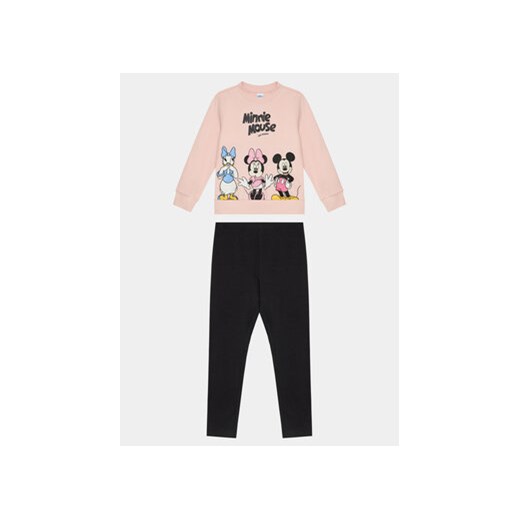 OVS Komplet bluza i legginsy DISNEY 1902626 Różowy Regular Fit ze sklepu MODIVO w kategorii Komplety dziewczęce - zdjęcie 168620765