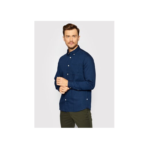 Selected Homme Koszula jeansowa Rick 16077358 Granatowy Regular Fit Selected Homme L MODIVO