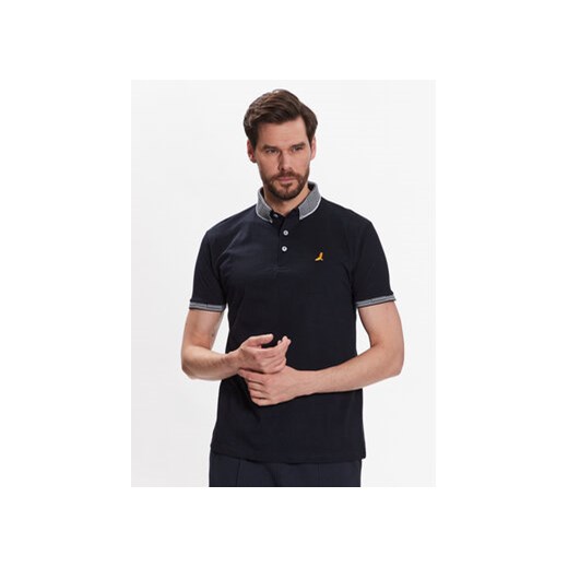 Brave Soul Polo MPS-131GLOVER Czarny Regular Fit ze sklepu MODIVO w kategorii T-shirty męskie - zdjęcie 168621067