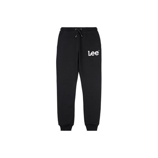 Lee Spodnie dresowe Wobbly Graphic LEE0011 Czarny Regular Fit ze sklepu MODIVO w kategorii Spodnie chłopięce - zdjęcie 168621116
