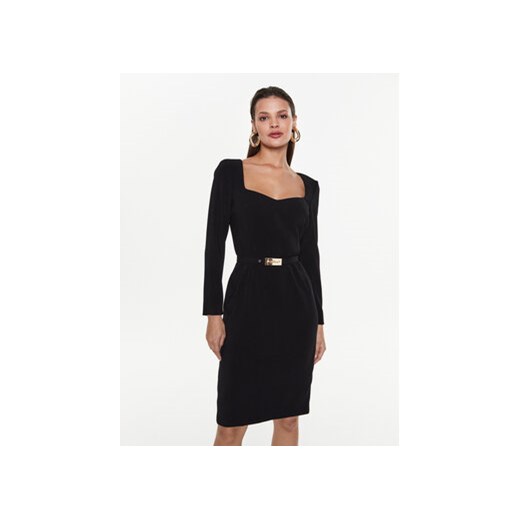 Pinko Sukienka koktajlowa Mendosa 100559 7624 Czarny Regular Fit ze sklepu MODIVO w kategorii Sukienki - zdjęcie 168621157