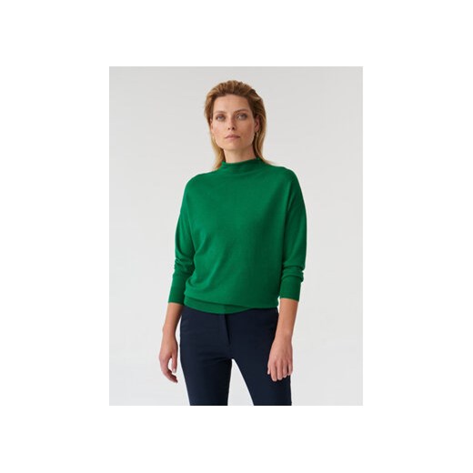 Tatuum Sweter Navi T2318.097 Zielony Regular Fit ze sklepu MODIVO w kategorii Swetry damskie - zdjęcie 168621168