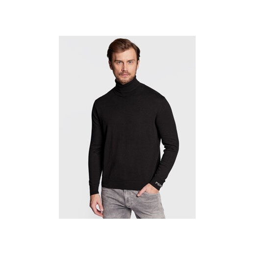 Pepe Jeans Golf Andre PM702242 Czarny Regular Fit ze sklepu MODIVO w kategorii Swetry męskie - zdjęcie 168622055