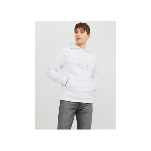 Jack&Jones Bluza 12233972 Biały Relaxed Fit ze sklepu MODIVO w kategorii Bluzy męskie - zdjęcie 168622158
