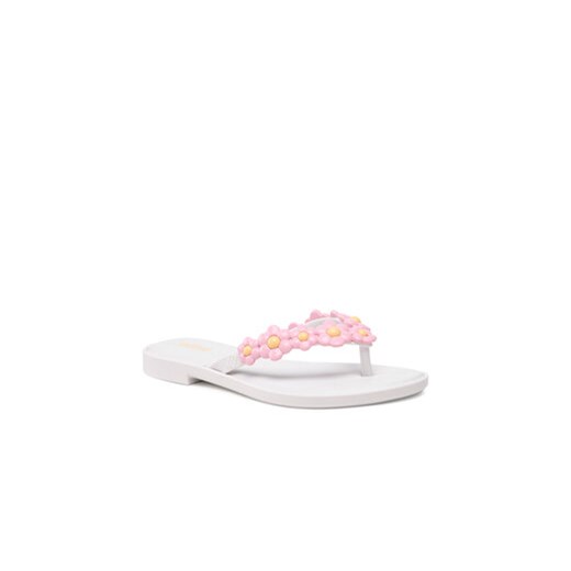 Melissa Japonki Flip Flop Spring Ad 33715 Biały ze sklepu MODIVO w kategorii Klapki damskie - zdjęcie 168622317