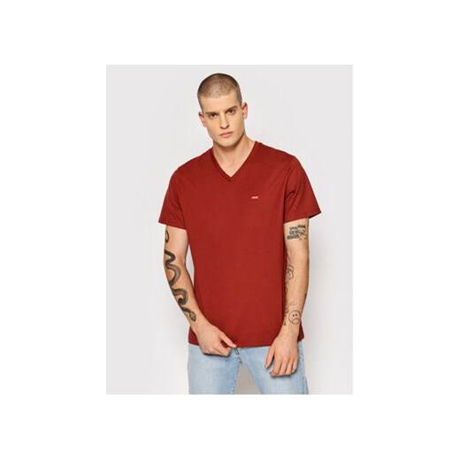 Levi's® T-Shirt Original Housemark 85641-0019 Czerwony Standard Fit ze sklepu MODIVO w kategorii T-shirty męskie - zdjęcie 168622345