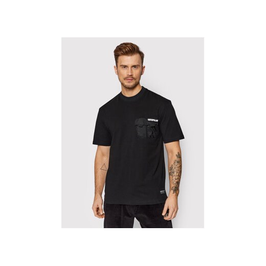 CATerpillar T-Shirt 2511870 Czarny Regular Fit ze sklepu MODIVO w kategorii T-shirty męskie - zdjęcie 168622689