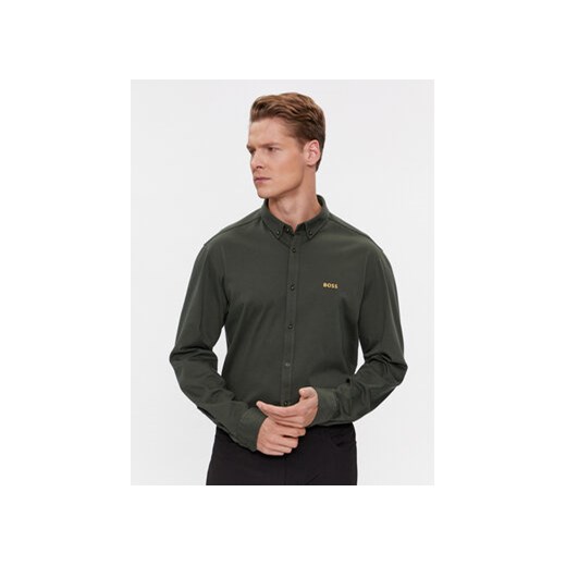 Boss Koszula B_Motion_L 50509742 Zielony Regular Fit ze sklepu MODIVO w kategorii Koszule męskie - zdjęcie 168623627