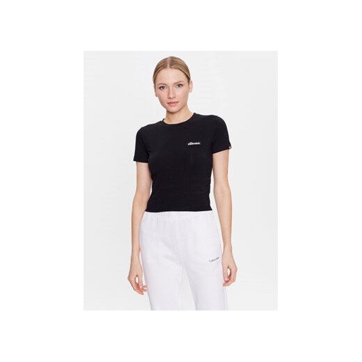 Ellesse T-Shirt Chelu SGR17949 Czarny Regular Fit ze sklepu MODIVO w kategorii Bluzki damskie - zdjęcie 168623685