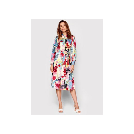 Marella Sukienka koszulowa Verbano 32212021 Kolorowy Regular Fit Marella 38 MODIVO