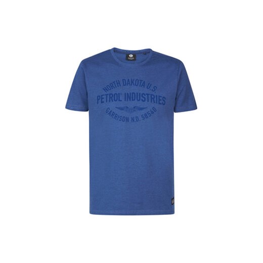 Petrol Industries T-Shirt M-3030-TSR609 Niebieski Regular Fit ze sklepu MODIVO w kategorii T-shirty męskie - zdjęcie 168624249