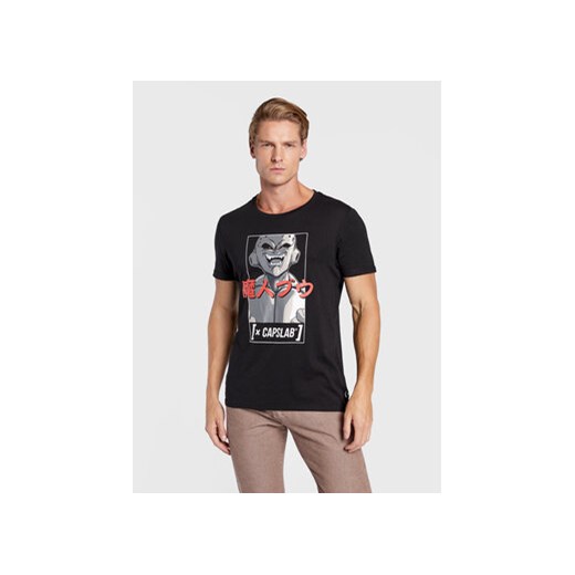 Capslab T-Shirt Dragon Ball Z CL/DBZ4/1/TSC/BUU2 Czarny Regular Fit ze sklepu MODIVO w kategorii T-shirty męskie - zdjęcie 168624639