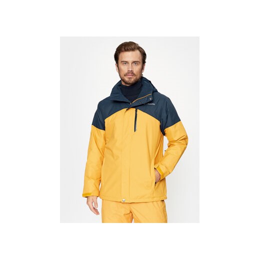 Columbia Kurtka narciarska Last Tracks™ Jacket Żółty Regular Fit ze sklepu MODIVO w kategorii Kurtki męskie - zdjęcie 168625329