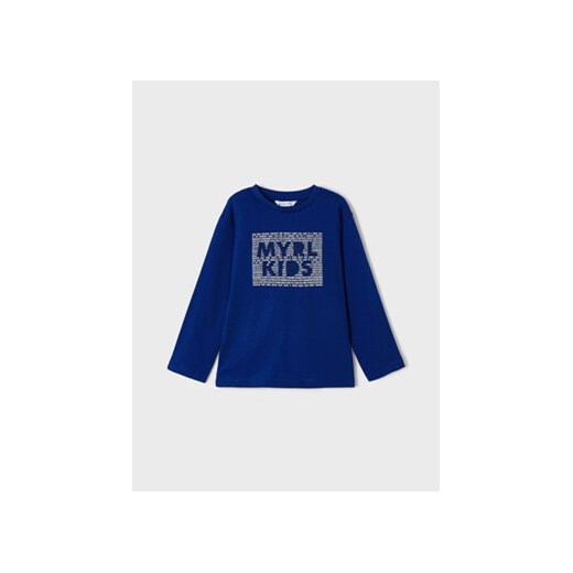 Mayoral Bluzka 173 Niebieski Regular Fit ze sklepu MODIVO w kategorii T-shirty chłopięce - zdjęcie 168625539