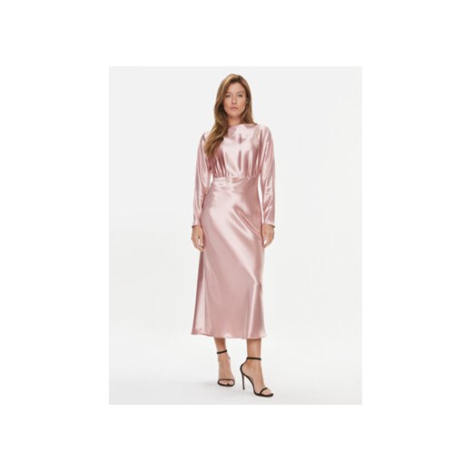 Calvin Klein Sukienka koktajlowa Naia K20K206229 Różowy Regular Fit ze sklepu MODIVO w kategorii Sukienki - zdjęcie 168625549